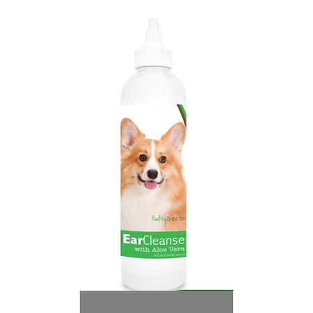 Healthy Breeds 8 oz Pembroke Welsh Corgi Ear Cleanse with Aloe Vera Cucumber Melon 840235113133